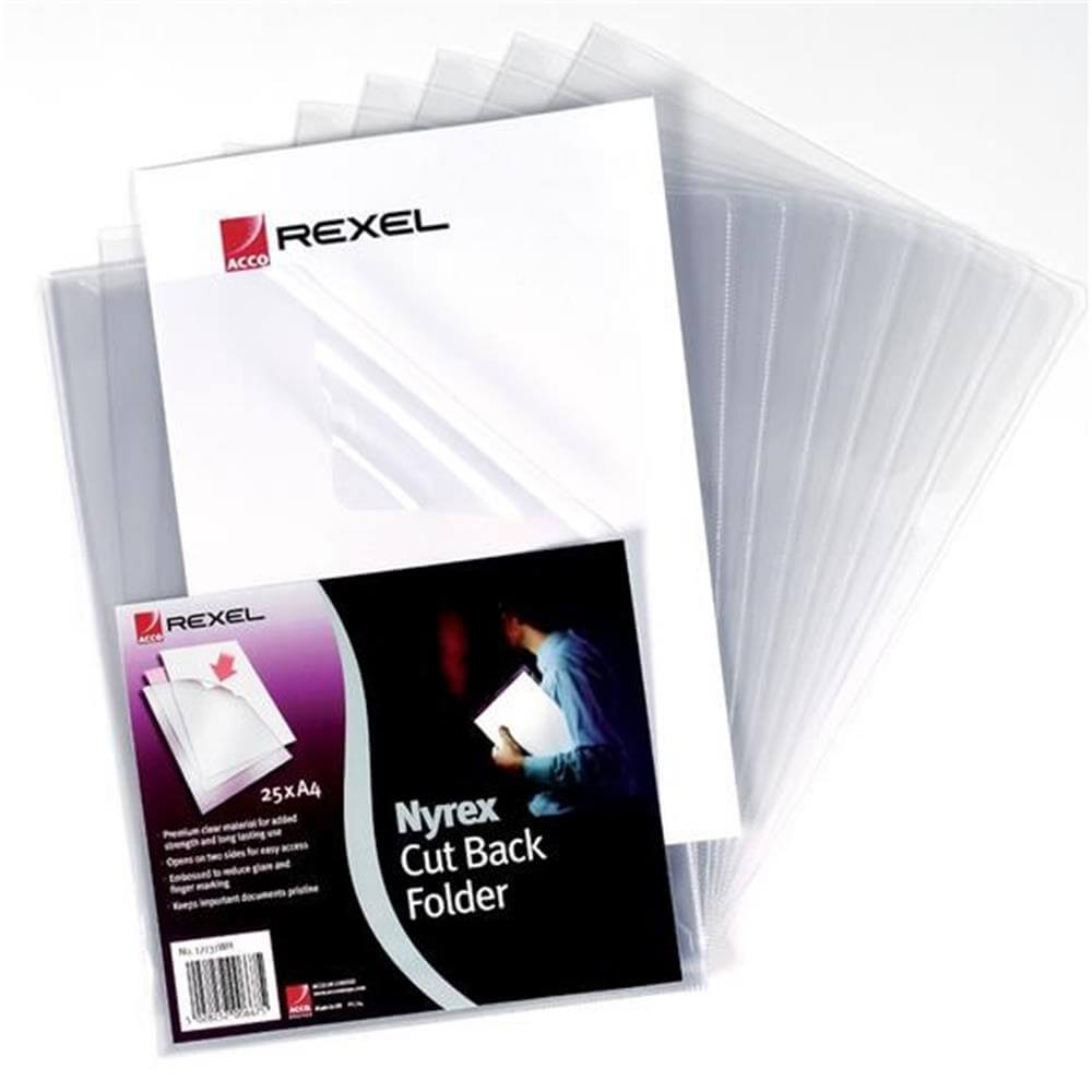 Rexel Cut Back Folder A4